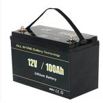 Viss vienā drošākais Solar RV 12v 100ah LiFePO4 litija akumulators