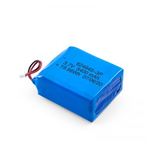 LiPO uzlādējamais akumulators 624948 3,7 V 1800mAH / 3,7 V 5400mAH