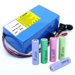 Litija akumulators 18650 48V 12AH 48V 500W elektriskā velosipēda akumulators ar BMS